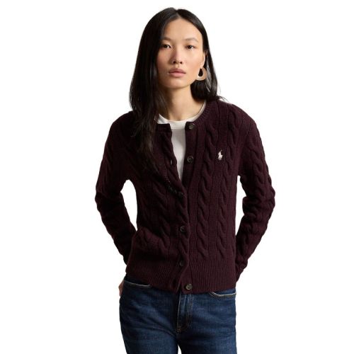 SWEATER-CARDIGAN DAMSON MELANGE