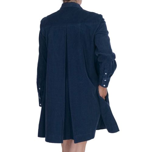 WOVEN-A LINE-DRESSES NAVY NAVY