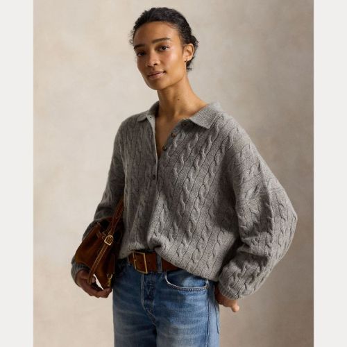 SWEATER-POLO OUTPOST GRAY HT