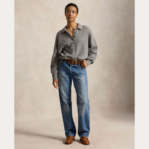 SWEATER-POLO OUTPOST GRAY HT