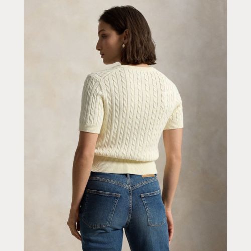 SWEATER-HENLEY CLUBHOUSE CREAM