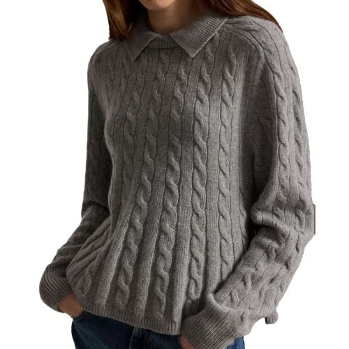 SWEATER-PULLOVER OUTPOST GRAY HT