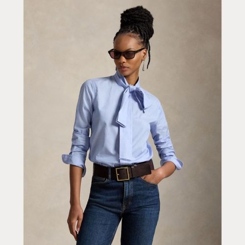 WOVEN-SHIRT MEDIUM BLUE MED
