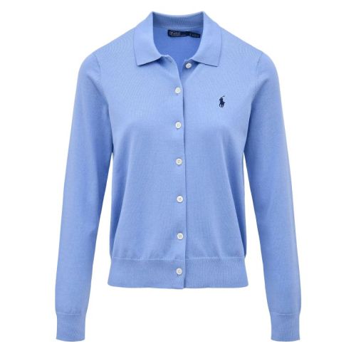 SWEATER-CARDIGAN DRESS SHIRT BLU