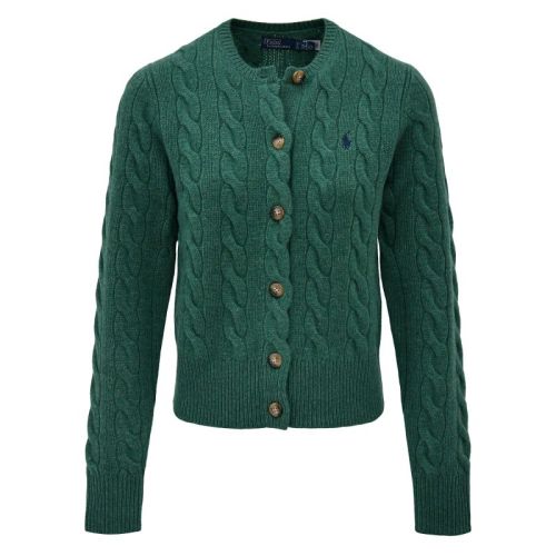 SWEATER-CARDIGAN CLOVER GREEN HE