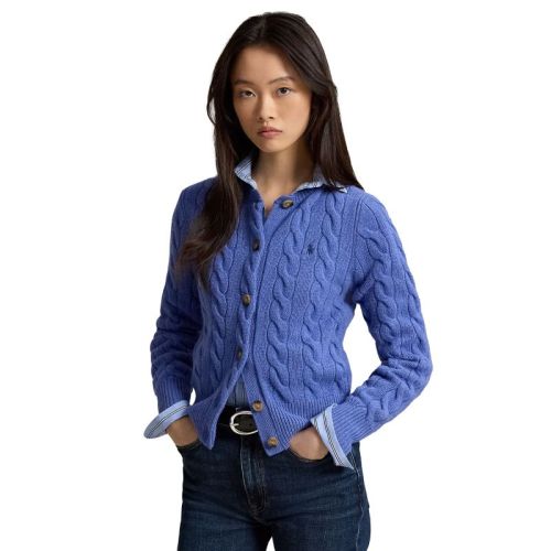 SWEATER-CARDIGAN DOCKSIDE BLUE H