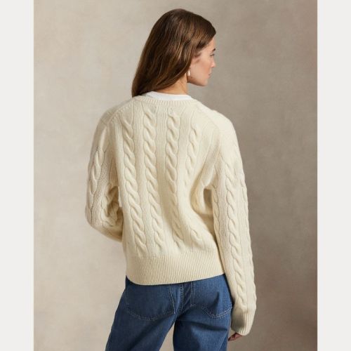 SWEATER-CARDIGAN AUTHENTIC CREAM