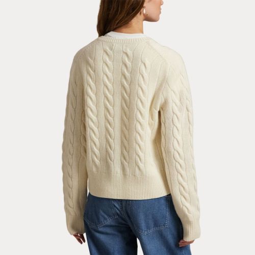 SWEATER-CARDIGAN AUTHENTIC CREAM