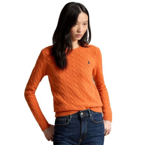 JULIANNA-LONG SLEEVE-PULLOVER ORANGE RUST HEA