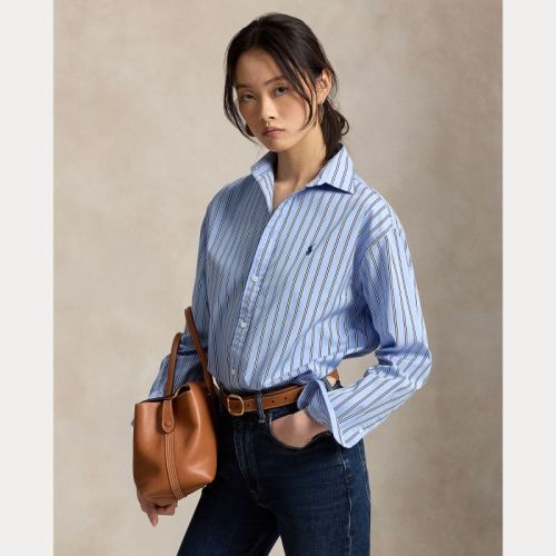 LS RMSY ST-LONG SLEEVE-BLOUSE 2062 LT BLUE-WH